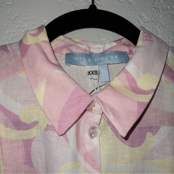 NWT Hill House The Lilly Dress Candy Kaleidoscope Print Midi Dress Size XXS - Picture 5 of 10